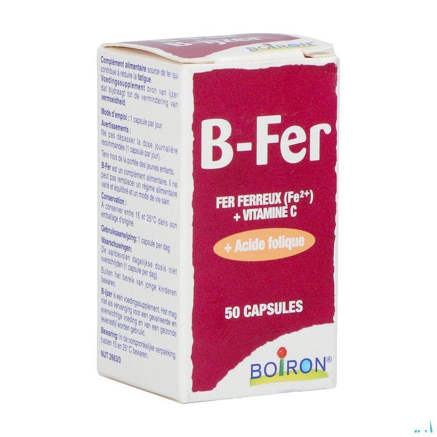 B-ijzer Nutridoses Capsule 50  -  Boiron