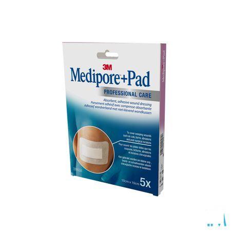 Medipore + Pad 3m 10x10,0cm 5 3566p  -  3M