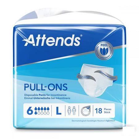 Attends Pull-Ons 6L 1X18  -  Attends