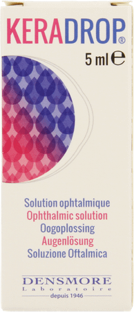 Keradrop Oplossing Ophtalm. Flacon 5 ml  -  Densmore Laboratoire