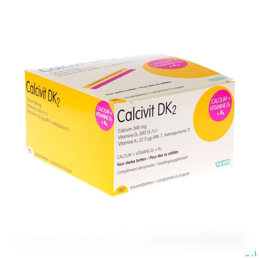Calcivit Dk2 Kauwtabletten 180 