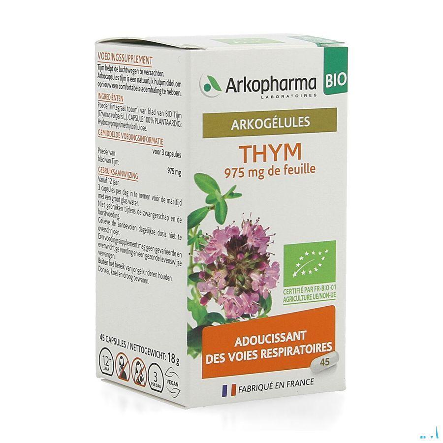 Arkocaps Tijm Bio Caps 45 Nf  -  Arkopharma