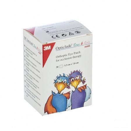 Opticlude 3m Boys & girls Midi Oogkompres 30 2538pe  -  3M