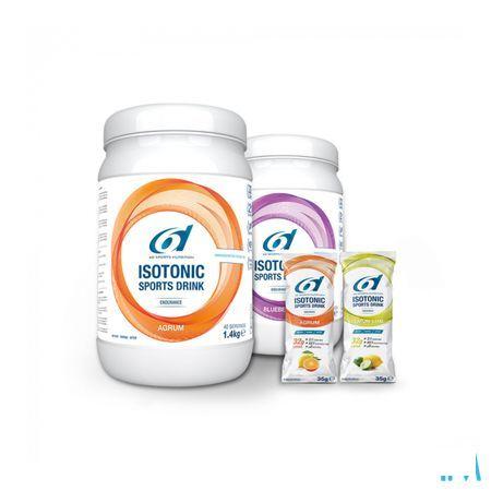 6d Sixd Isotonic Sports Drink Blueberry 700 gr