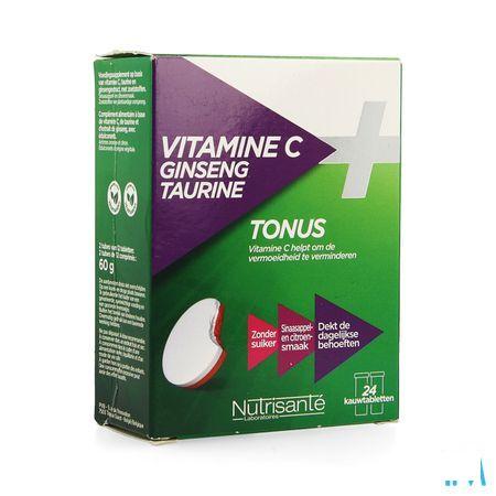 Vitamine C Ginseng Taurine Tabletten 2x12  -  Nutrisante