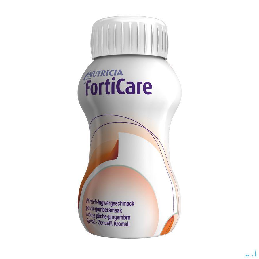 Forticare Drink Perzik-gember Fles 4x125 ml 570808  -  Nutricia