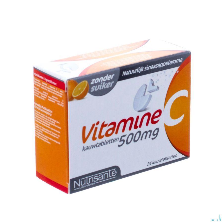 Vitamine C 500 mg Comprimes A Croquer Tube 2x12  -  Nutrisante