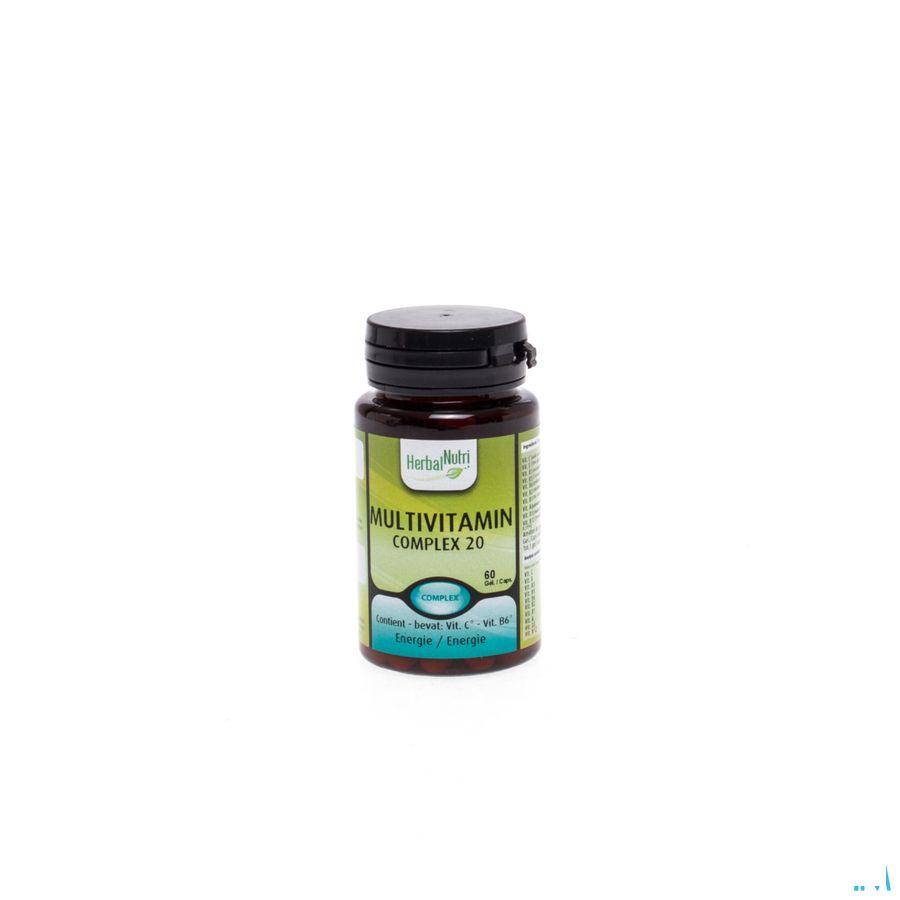 Herbalnutri Multivitamin Complex 20 Gel 60  -  Herbalgem