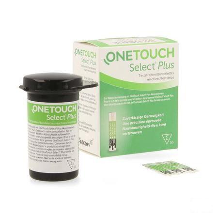 Onetouch Select Plus Teststrips (50)  -  Lifescan