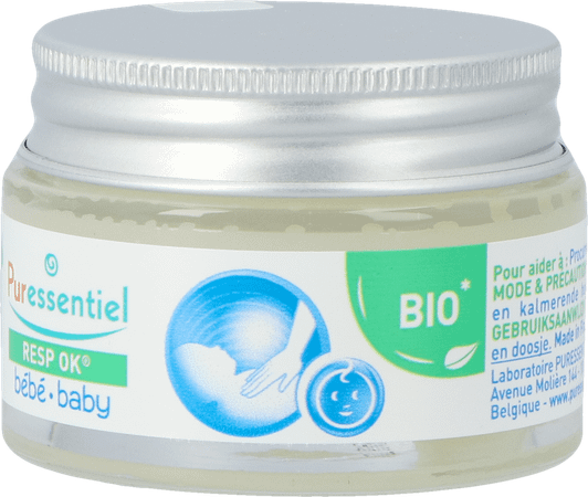 Puressentiel Ademhaling Massagebalsem Baby 30 ml  -  Puressentiel