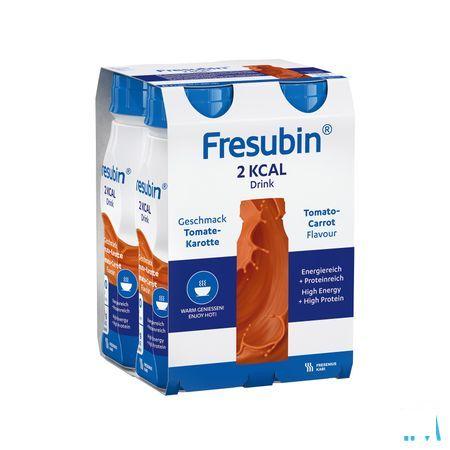 Fresubin 2 Kcal Drink Salé/hartig 200 ml Tomatescarottes/tomaatwortel  -  Fresenius