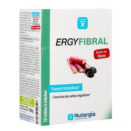 Ergyfibral Blokje 12  -  Laboratoire Nutergia