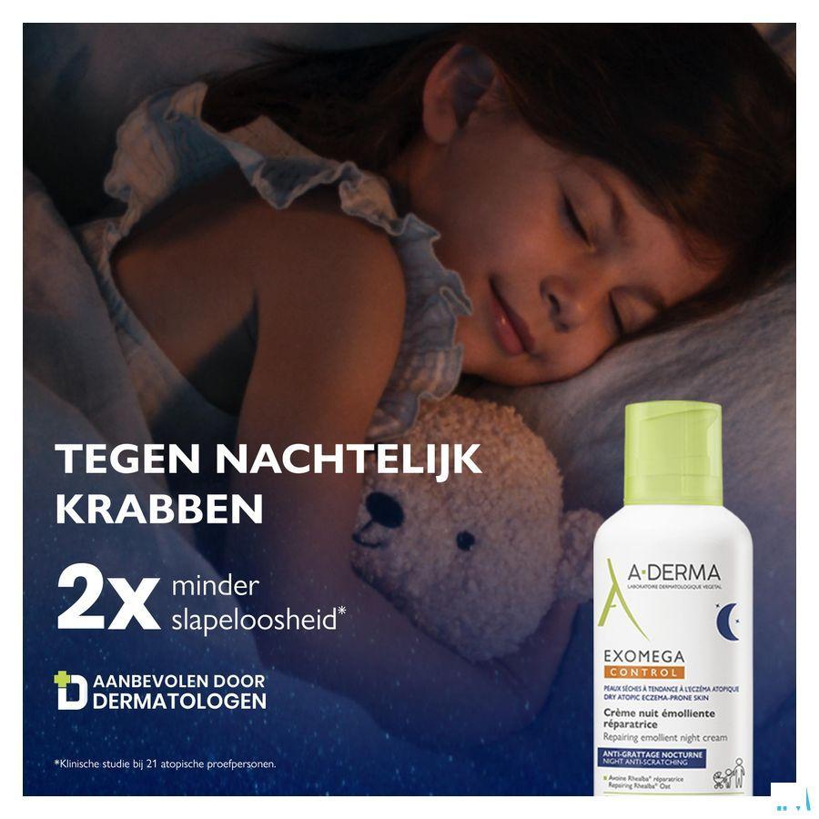 Aderma Exomega Control Herst. Emol. Nacht Cr 200 ml