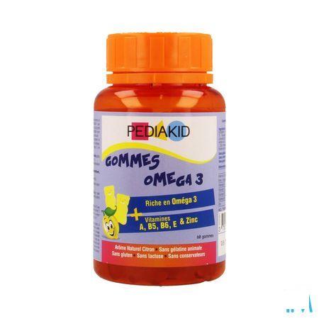 Pediakid Gummes Omega 3 Gommes A Macher 60