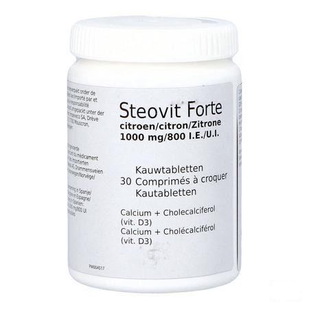 Steovit Forte Citroen 1000 mg/800IEKauwtabletten 90