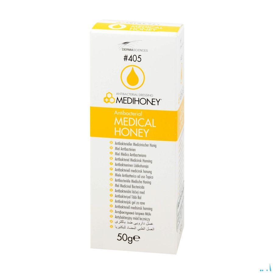 Medihoney Medische Honing Anti bact. Gel Tube 1x50 gr
