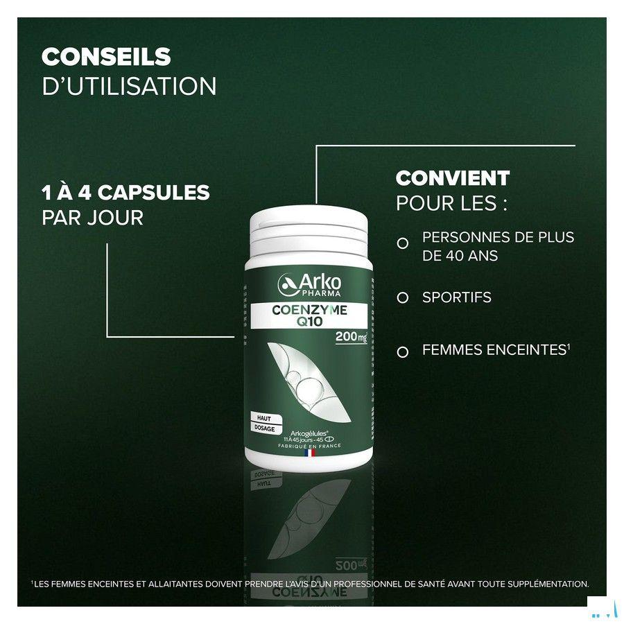 Coenzyme Q10 Capsule 45  -  Arkopharma