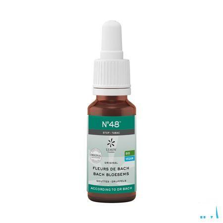 Bachbloesem Bio Nr 48 Druppels Stop-tabak 20 ml  -  Eureka Pharma