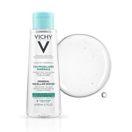 Vichy Pt Eau Micellaire Peau Mixte Grasse 200 ml  -  Vichy