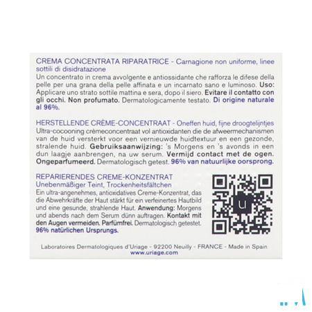 Uriage Bariederm Cica Daily Conc. Cr Rep 50 ml