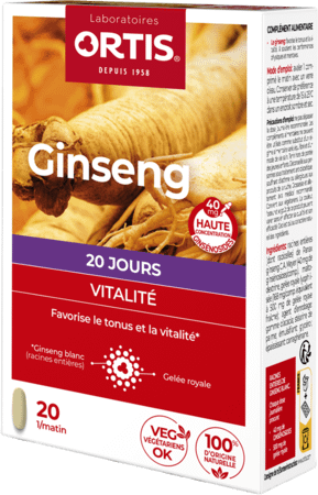 Ortis Vitalite Ginseng 20 Tabl 20  -  Ortis