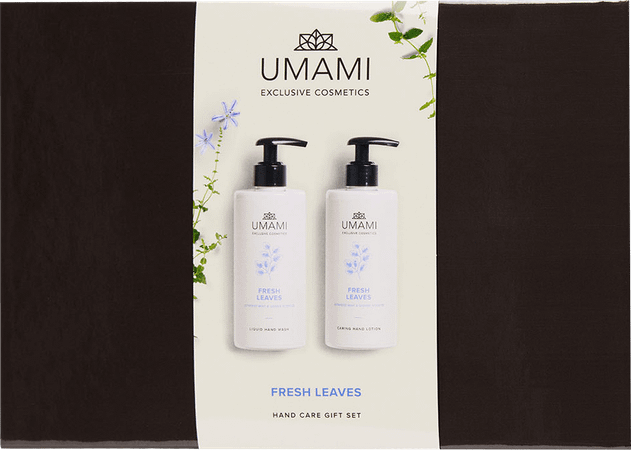 Umami Fresh Leaves Giftset Hand 300 ml