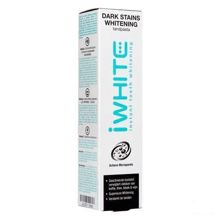 Iwhite Dark Stains Whitening Tandpasta Tube 75 ml