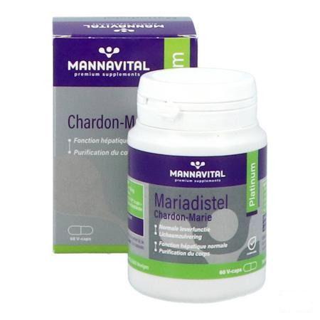 Mannavital Mariadistel Platinum V-Capsule 60