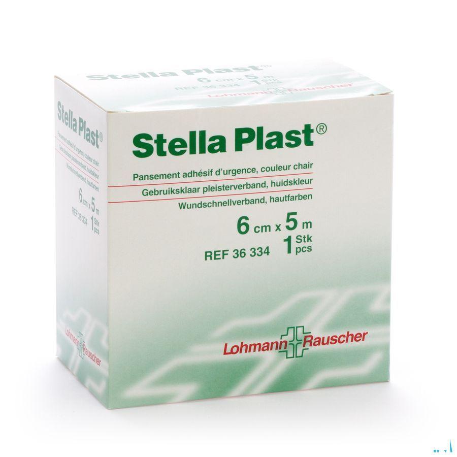 Stellaplast Pleister Adhesive 6cmx5m 36334  -  Lohmann & Rauscher