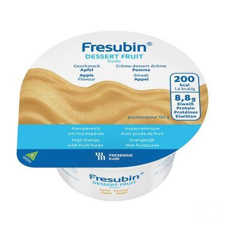 Fresubin Dessert Fruit 125 gr Pomme/appel  -  Fresenius