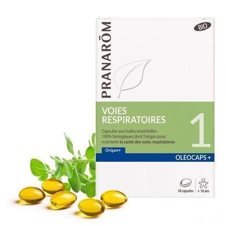 OleoCapsule + Bio 1 Ademhalingswegen Capsule 30  -  Pranarom