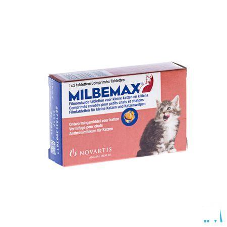 Milbemax Petit Chats - Kitten Comprimes Pellicules 1x2