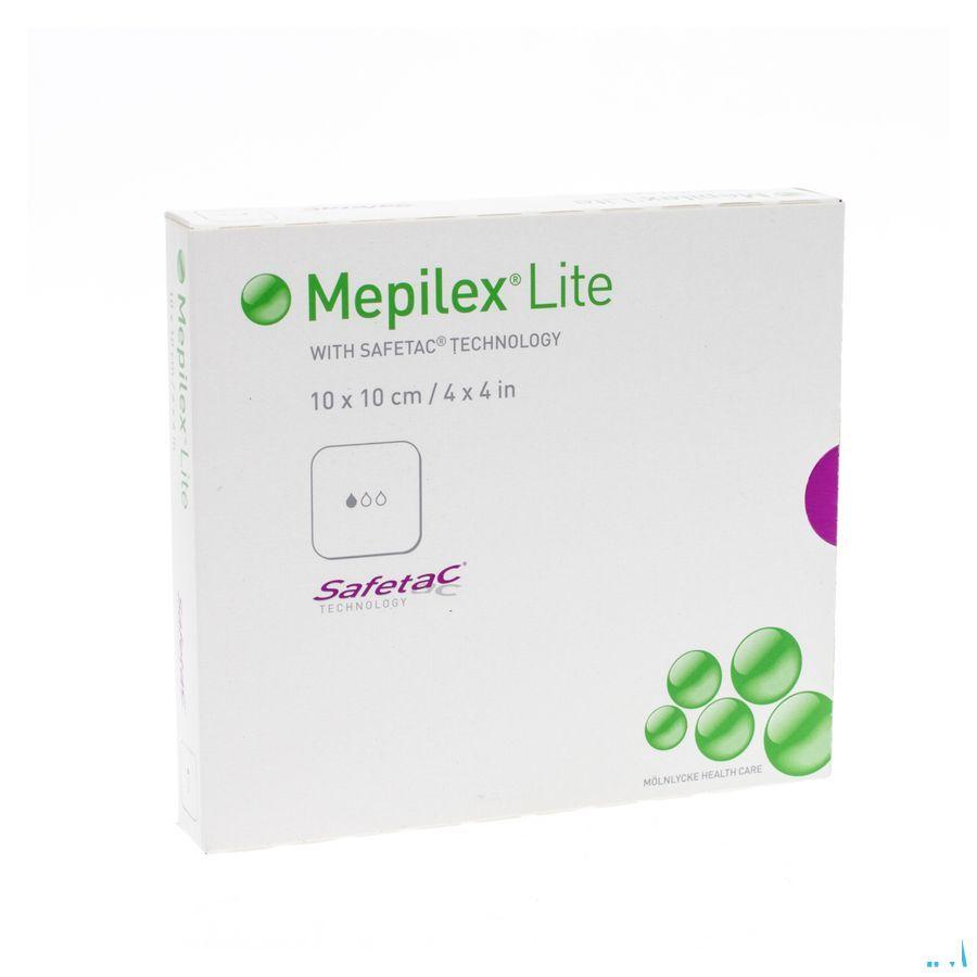 Mepilex Lite Dun Verband Sil Ster 10x10,00cm 5 284100  -  Molnlycke Healthcare