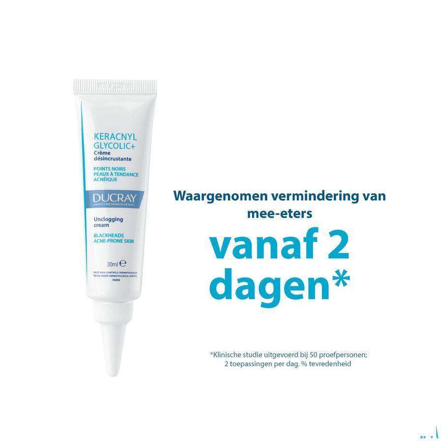 Ducray Keracnyl Glycolic + Creme Tegen Zw.Puntjes 30 ml  -  Ducray Benelux