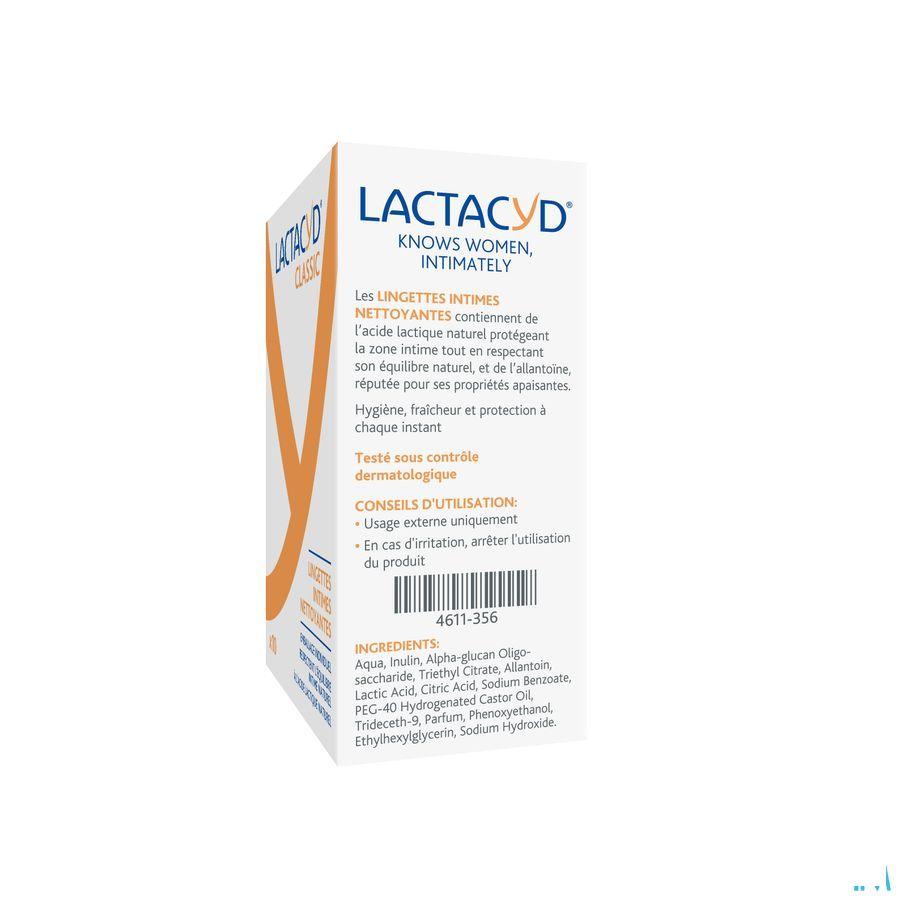 Lactacyd Intieme Wasdoekjes 10