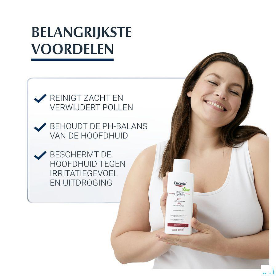 Eucerin Dermocapillaire Shampoo Ph5 Mild 250 ml  -  Beiersdorf