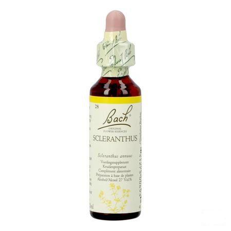 Bach Flower Remedie 28 Scleranthus 20 ml