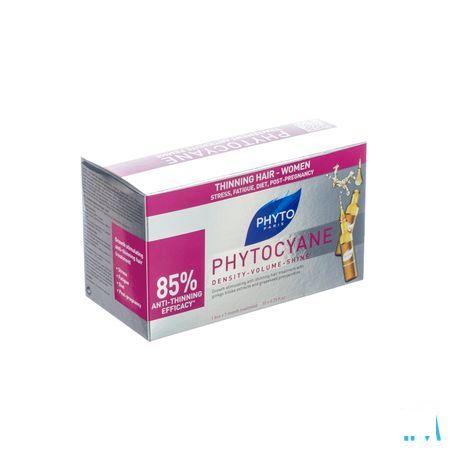 Phytocyane Anti haaruitval Vrouw Ampullen 12 