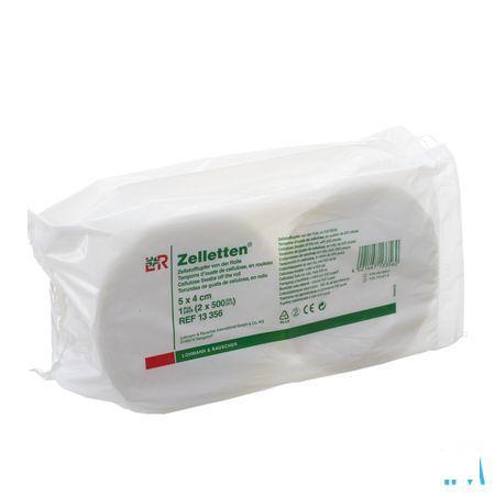 Zelletten Tampon Cellulose 5x4cm 500x2 13356  -  Lohmann & Rauscher