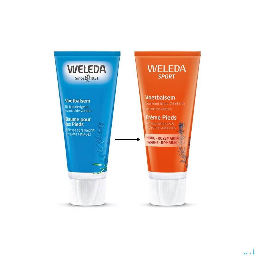 Weleda Sport Baume Pieds 75 ml  -  Weleda