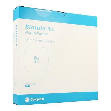 Biatain-ibu Pansement N/adh + ibuprof. 15x15,0 5 34115  -  Coloplast