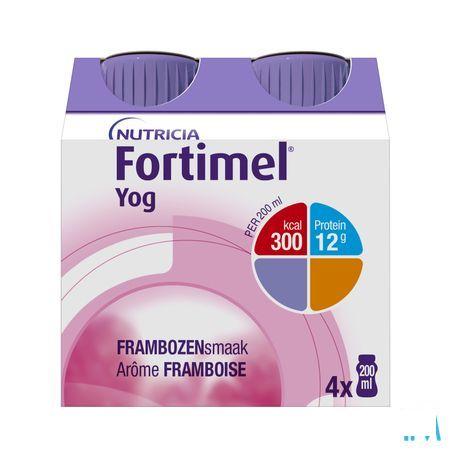 Fortimel Yog Framboise 4x200 ml  -  Nutricia