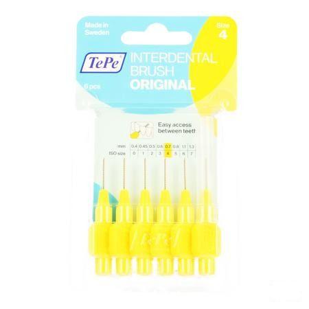 Tepe Interdental Brush 0,70mm Yellow 6 