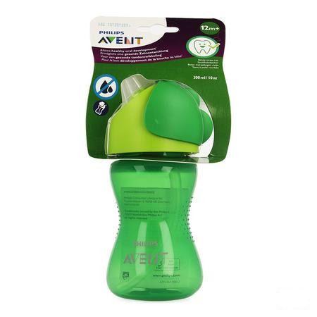 Philips Avent Drinkbeker Rietje Boy Groen 300 ml Scf798/01  -  Bomedys