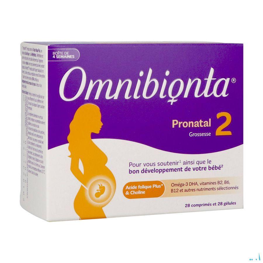 Omnibionta Pronatal 2 Zwanger.4weken Tabl 28+Caps 28