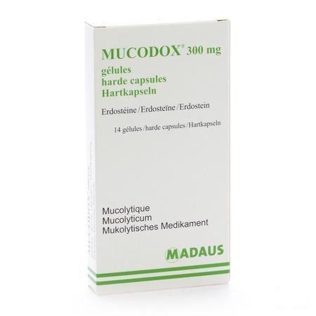 Mucodox 300 mg Capsule 14