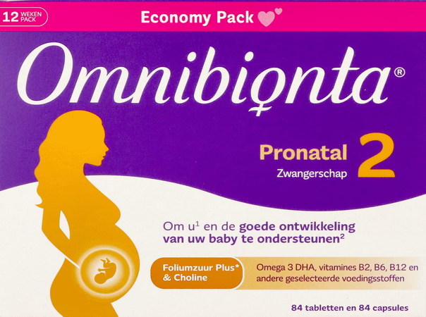 Omnibionta Pronatal 2 Zwanger 12weken Tabl84+Caps84