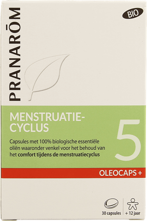 OleoCapsule + Bio 5 Menstruatie Capsule 30  -  Pranarom