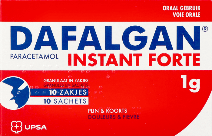 Dafalgan Instant Forte Gran Zakjes 10x1000 mg