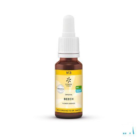 Bachbloesem Bio Nr 03 Beech 20 ml  -  Eureka Pharma